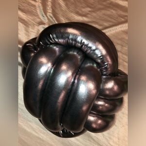 Metallic Knot Bebe Monkey Fist Pillow